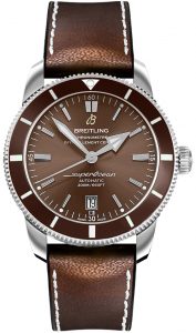The brown straps fake watches have brown dials.